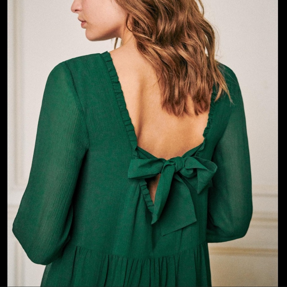 Sezane Sabina Long Sleeve Blouse - Picture 2 of 7